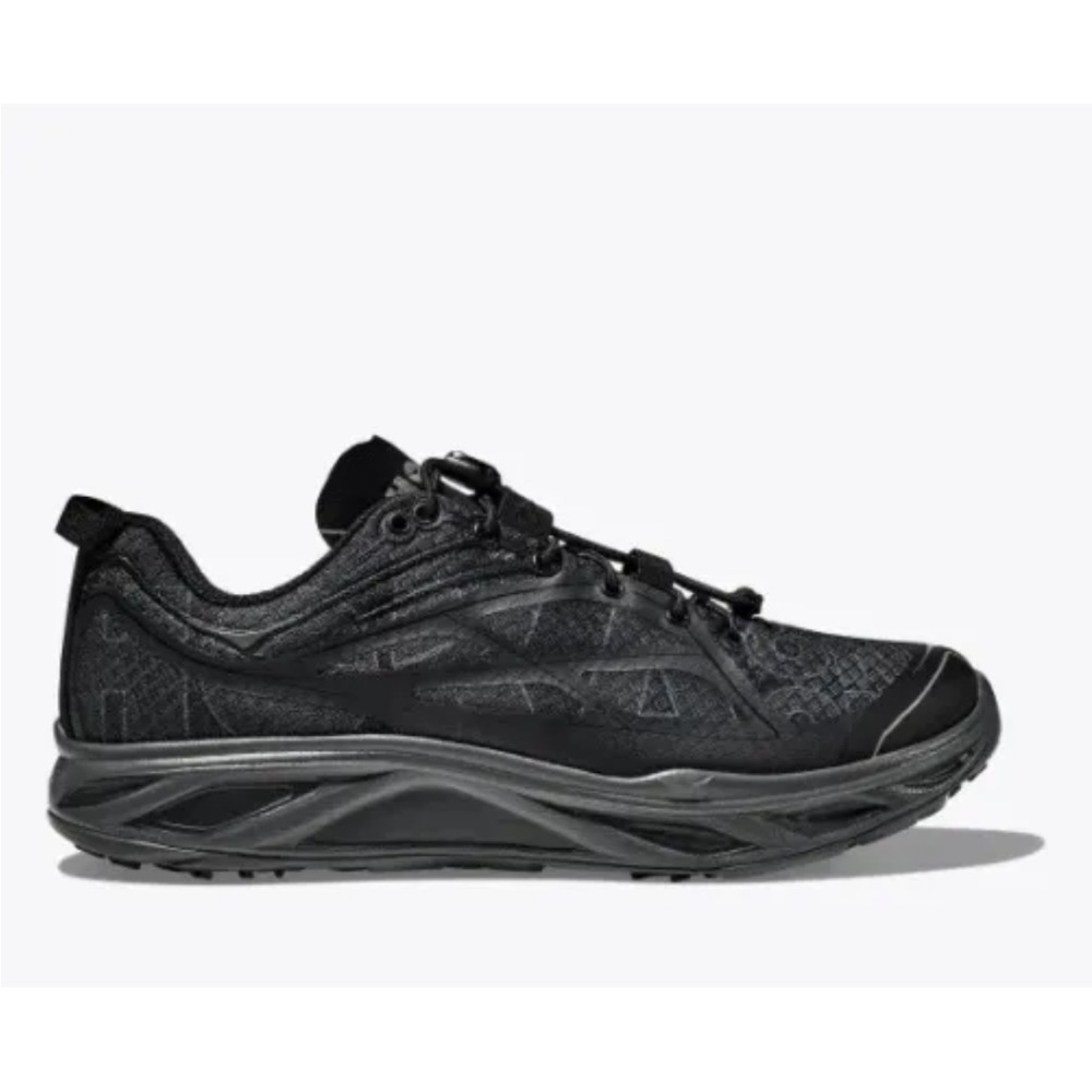Hoka OneOne Huaka Origins Triple Black Sneaker Mens 12